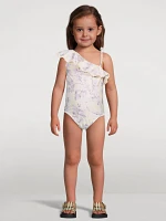 Halliday One-Piece Swimsuit Floral Print