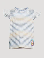 Halliday Linen And Cotton T-Shirt