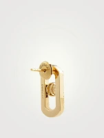 So Move Pavé 18K Gold Earrings With Diamonds