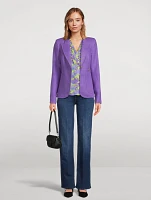 Duchess Linen Patch Pocket Blazer