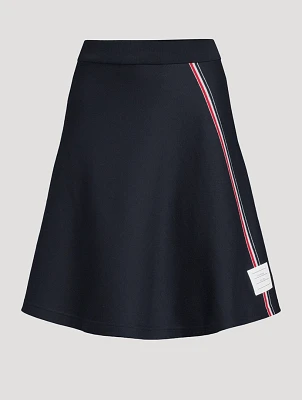 Cotton Midi Skirt