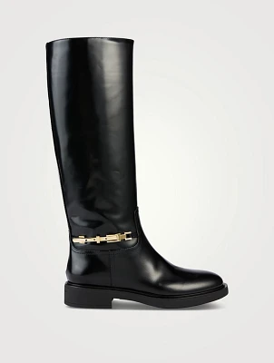 Martine Leather Riding Boots