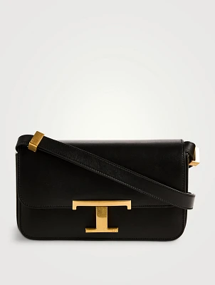 Micro T Timeless Leather Crossbody Bag