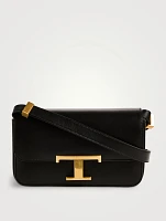 Micro T Timeless Leather Crossbody Bag