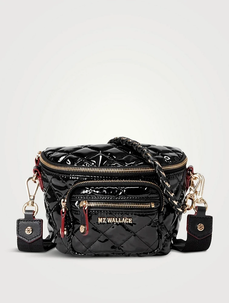 Micro Crosby Patent Sling Bag