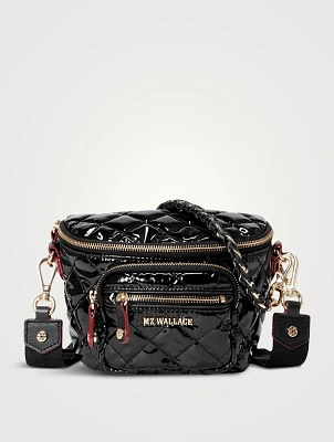 Micro Crosby Patent Sling Bag