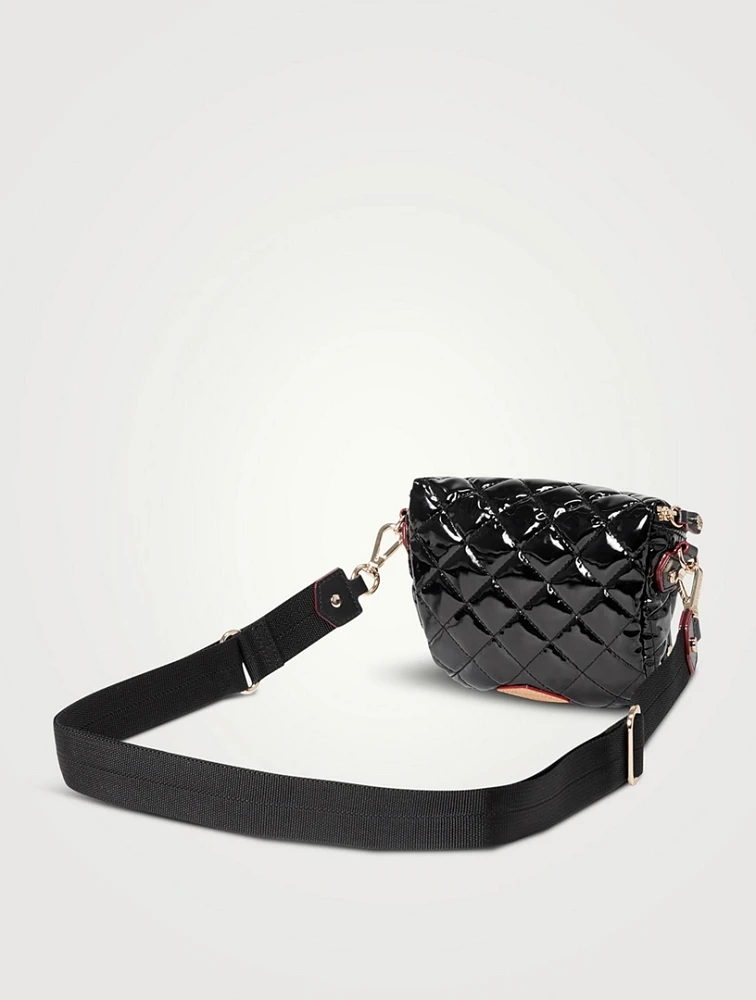 Micro Crosby Patent Sling Bag