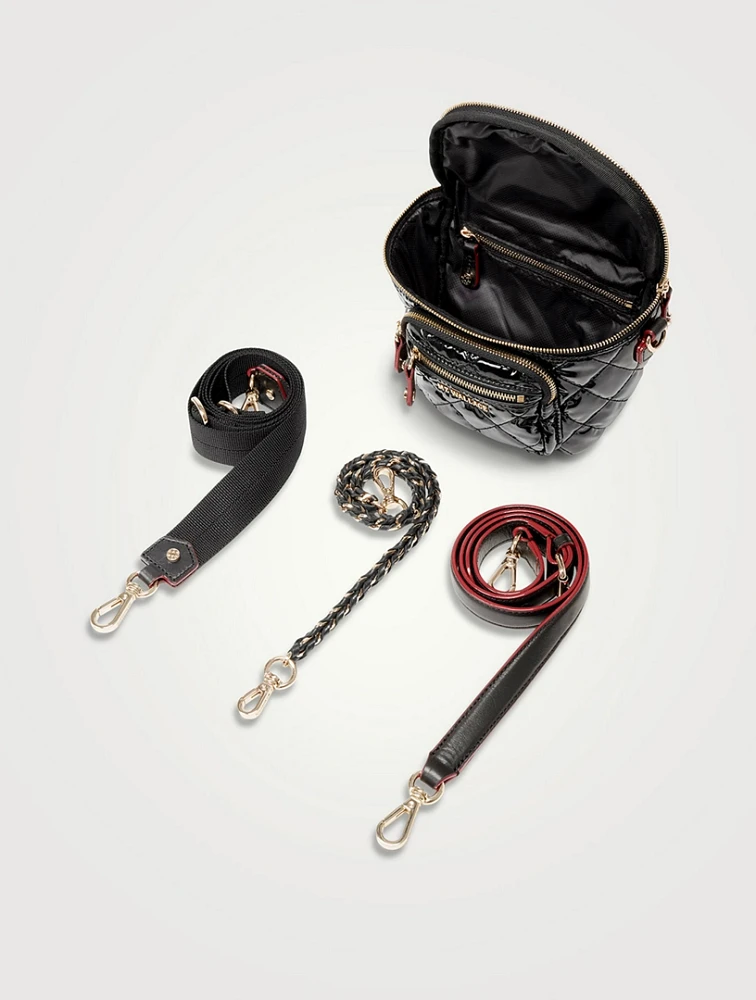 Micro Crosby Patent Sling Bag