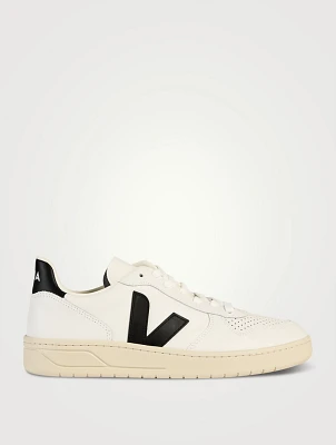 V-10 Leather Sneakers
