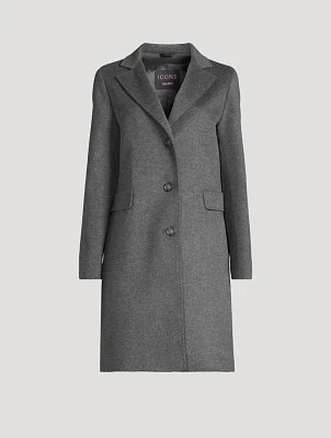 Wool-Cashmere Overcoat