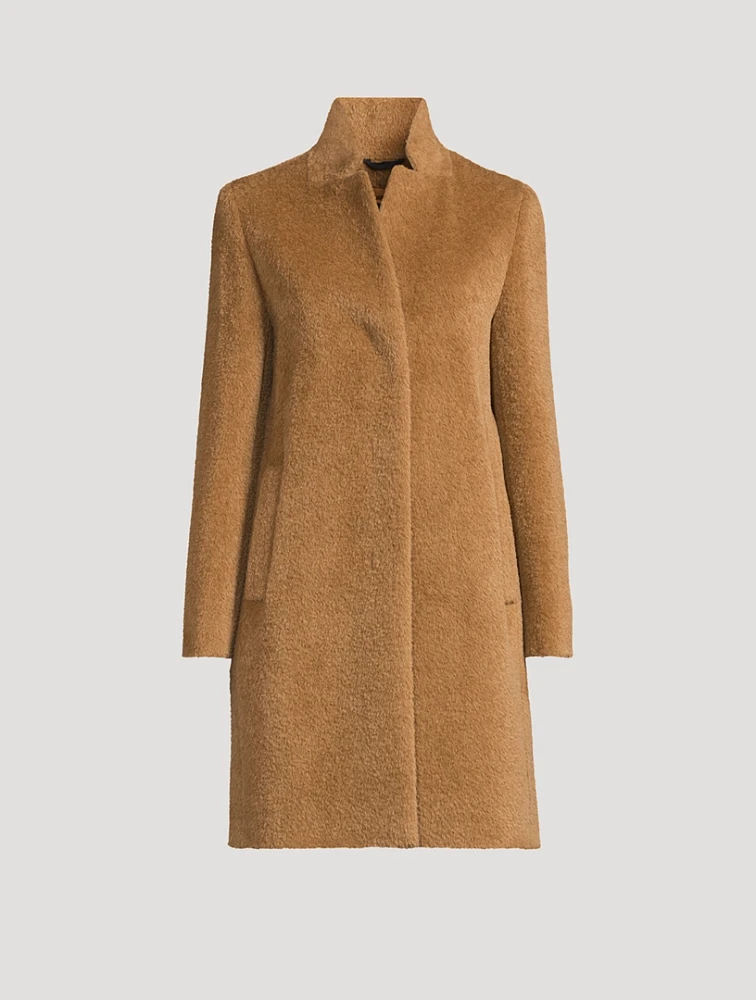 Wool-Alpaca Overcoat