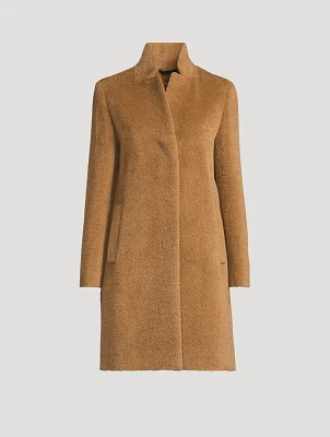 Wool-Alpaca Overcoat