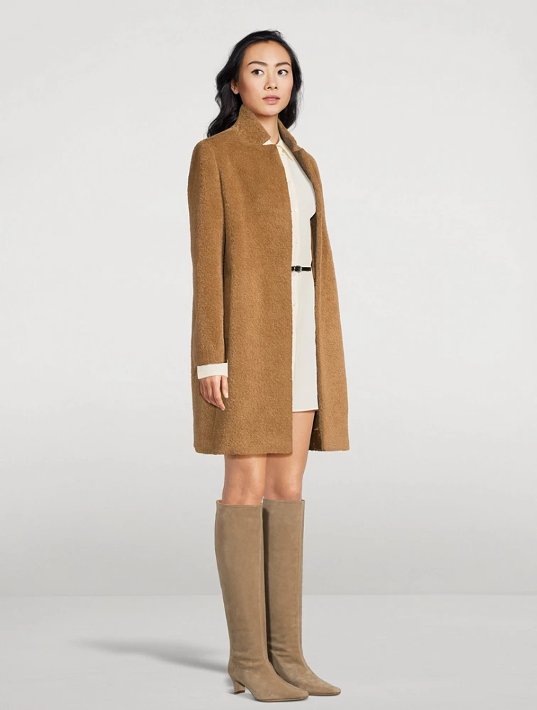 Wool-Alpaca Overcoat