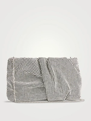 Bonny Crystal Mesh Clutch