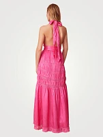 Vendima Halter Maxi Dress