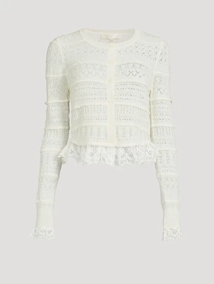Norden Embroidered Wool Cardigan