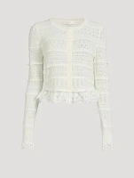 Norden Embroidered Wool Cardigan