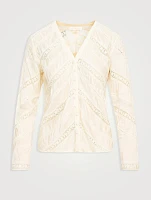 Tandra Satin Lace Blouse