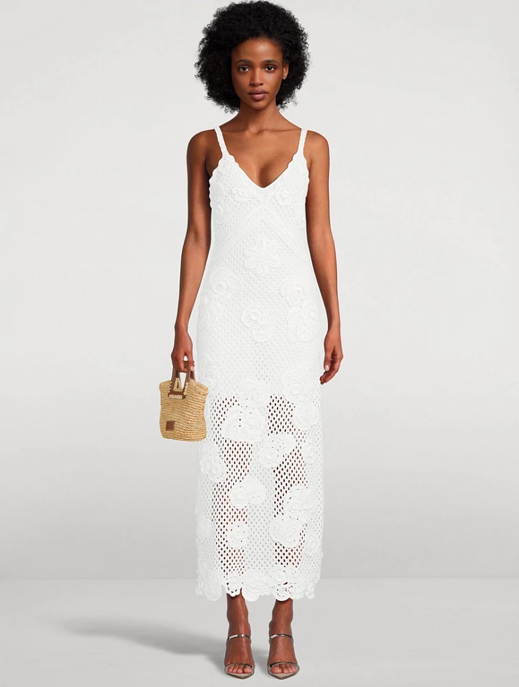 Rohesia Crochet Maxi Dress