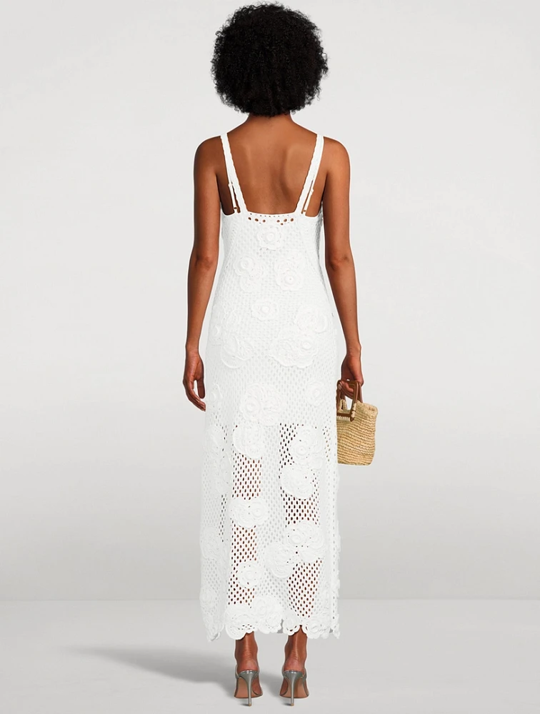 Rohesia Crochet Maxi Dress