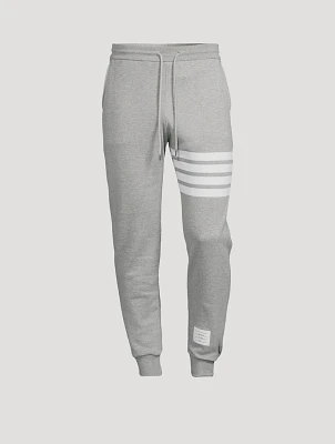 Classic Loop Back Four-Bar Sweatpants