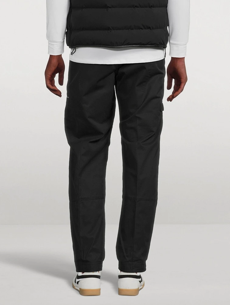 Cotton Enzyme Twill Cargo Pants