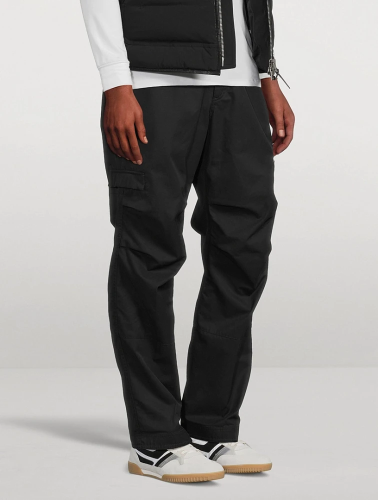 Cotton Enzyme Twill Cargo Pants