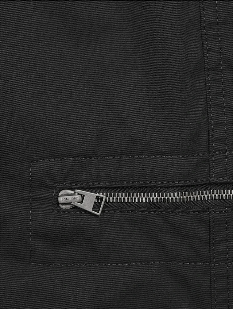 Cotton Enzyme Twill Cargo Pants