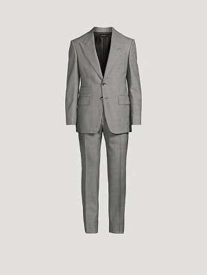 Shelton Sharkskin Two-Piece Suit