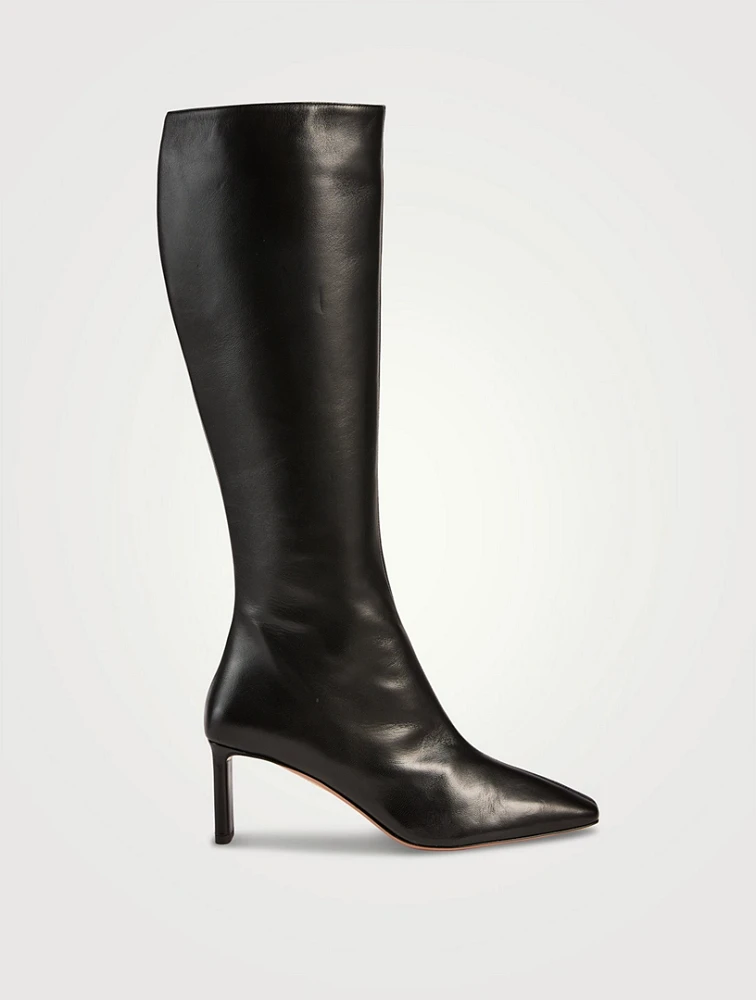 Zenn Leather Knee-High Boots