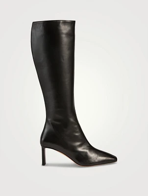 Zenn Leather Knee-High Boots
