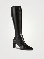 Zenn Leather Knee-High Boots