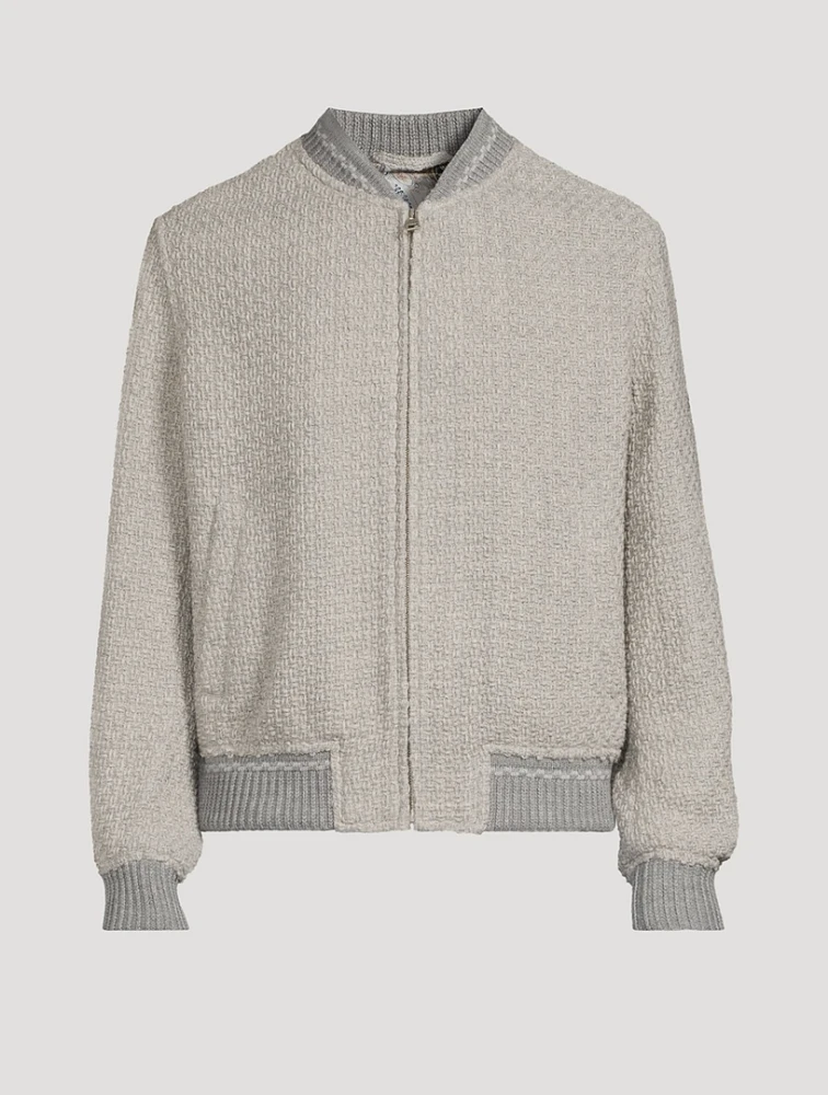 Wool Bomber Jacket