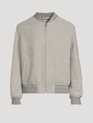 Wool Bomber Jacket