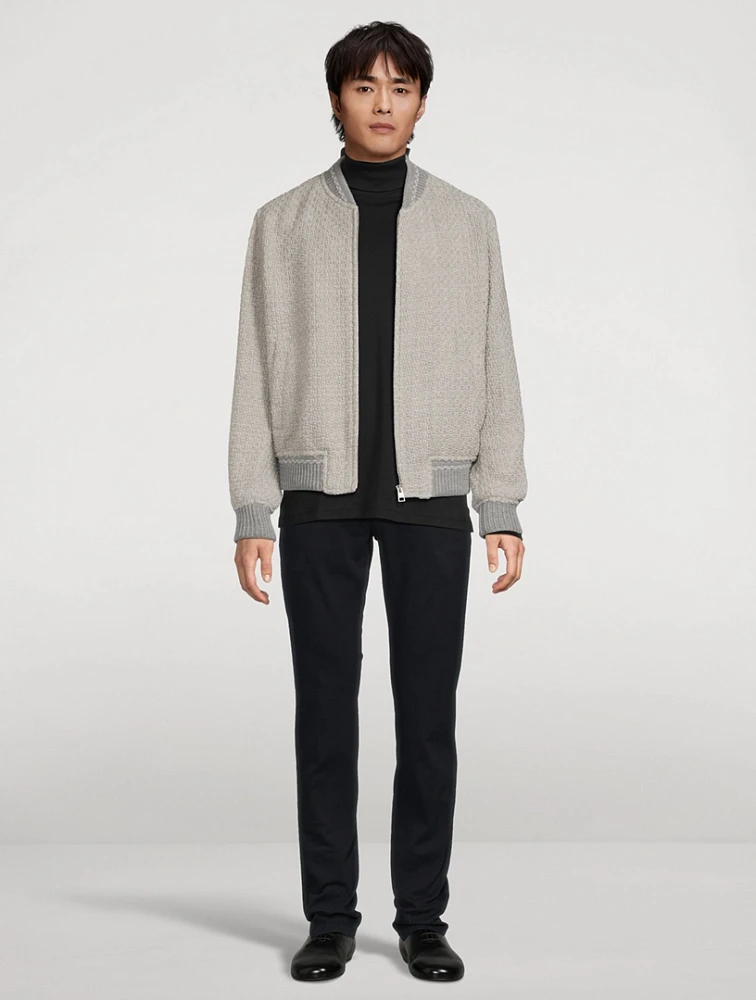 Wool Bomber Jacket