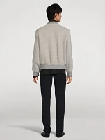 Wool Bomber Jacket