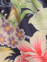 Technical Canvas Floral Swim Shorts