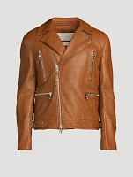 Essential Leather Biker Jacket