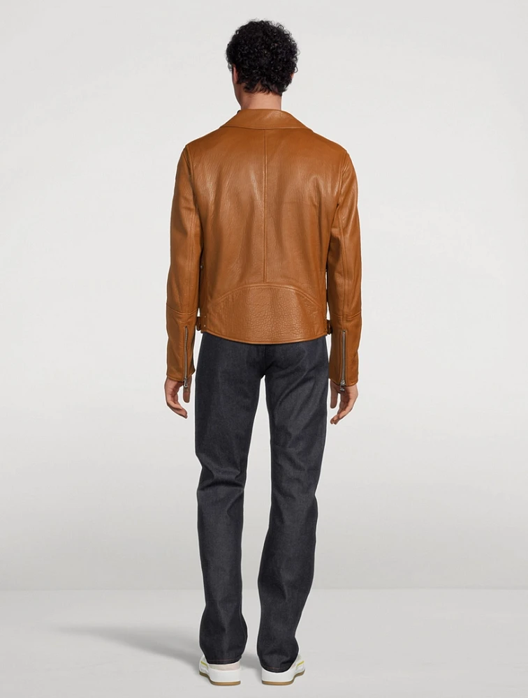 Essential Leather Biker Jacket