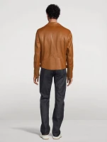 Essential Leather Biker Jacket