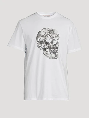 Wax Flower Skull T-Shirt