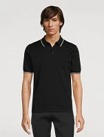 Ross Cotton Silk And Linen Polo Shirt