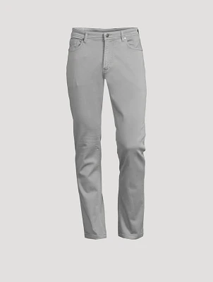 Linear Slim-Fit Pants