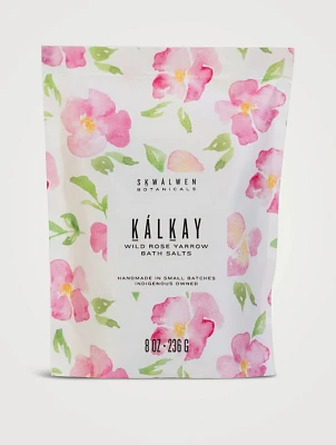 Kalkáy Wild Rose & Yarrow Bath Salts