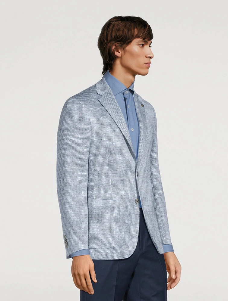 Hampton Linen-Blend Jacket