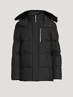 Cloud Shearling 3Q Down Jacket