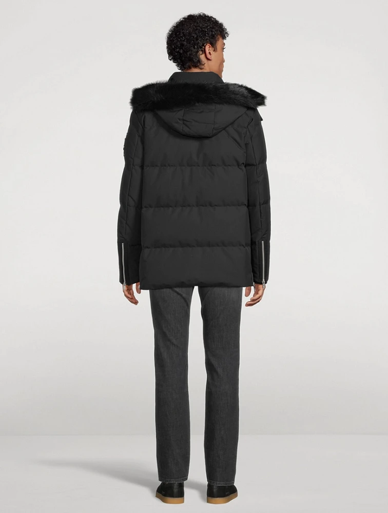 Cloud Shearling 3Q Down Jacket