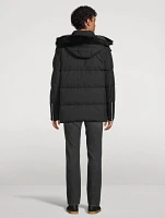Cloud Shearling 3Q Down Jacket