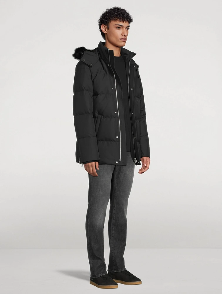 Cloud Shearling 3Q Down Jacket