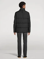 Cloud Shearling 3Q Down Jacket